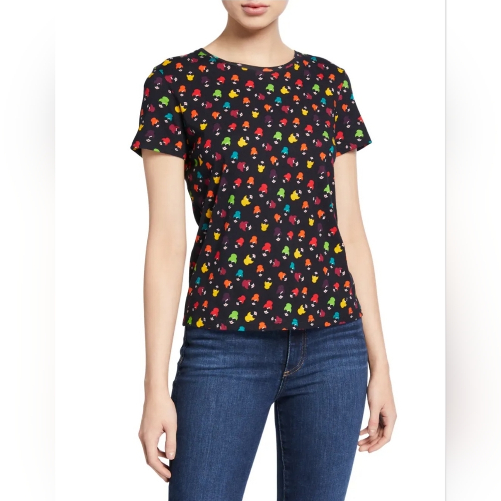 Alice & Olivia Rylyn Stace Face Tee